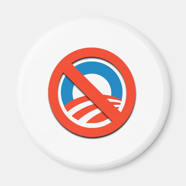 INGET OBAMA/NEJ O MAGNET (Framsidan)
