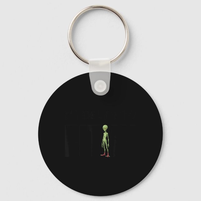 Inget önskemål om att passa in Rolig minimalistisk Nyckelring (Framsida)
