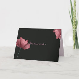 INGET ORD - SYMPATYKORT TACK KORT