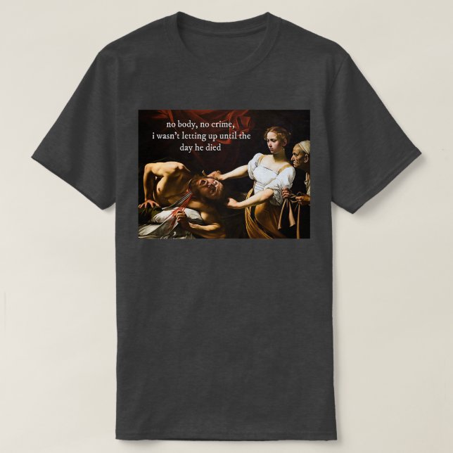 inget organ på crimecaravaggio t shirt (Design framsida)