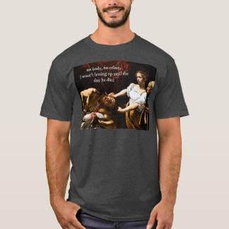 inget organ på crimecaravaggio t shirt