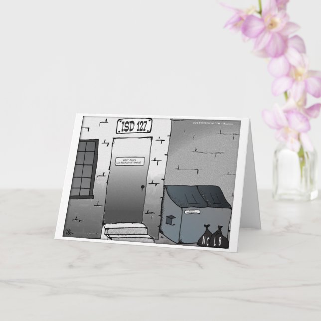 Inget överlämningskort, endast mappat gratulations kort (Orkide)