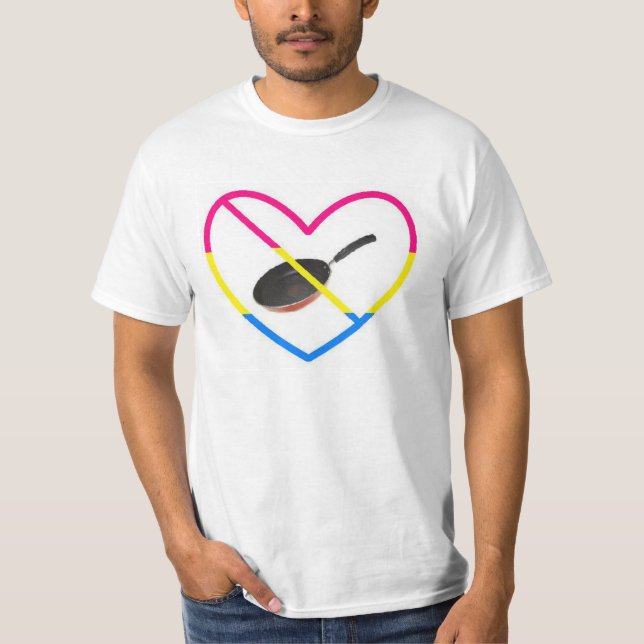 Inget panorerar för panorerar t shirt (Framsida)