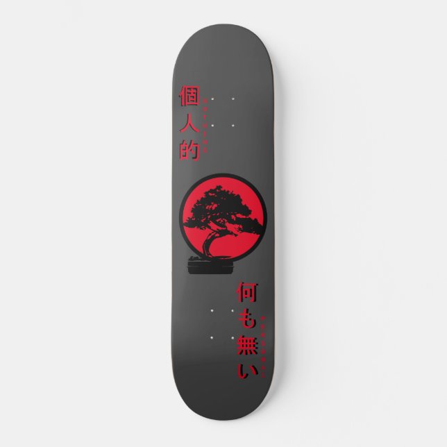 Inget personligt Bonsai Träd Skateboard (Framsida)
