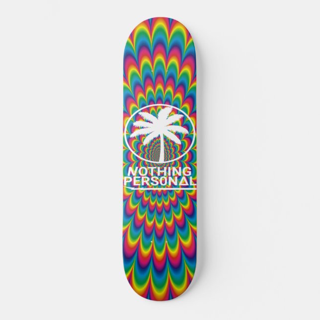 Inget personligt Psychedeliskt skateboard (Framsida)