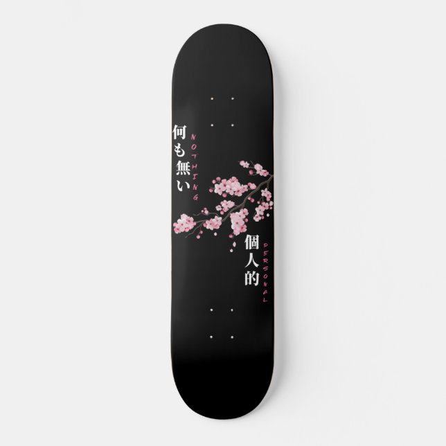 Inget personligt - Skateboard för Blommar av körsb (Framsida)