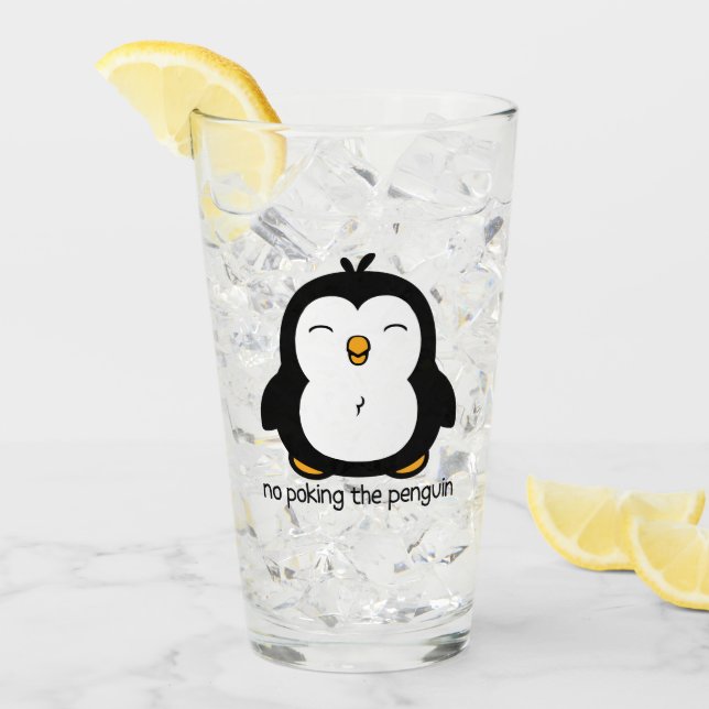 Inget peta pingvinet glaskopp (Framsida Ice)