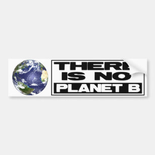 Inget planet B Bildekal