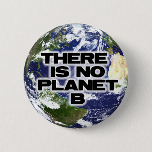 Inget planet B Knapp
