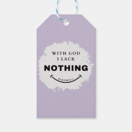 Inget presenterat Märkre saknas Presentetikett