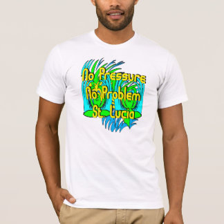Inget pressa inget problem Saint Lucia Tee Shirt