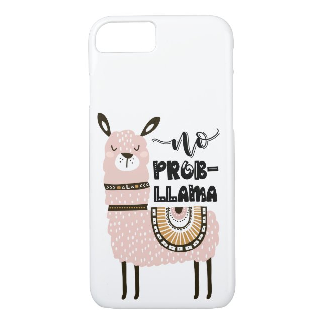 Inget Prob-Llama gulligt roligt Case-Mate iPhone Skal (Baksida)