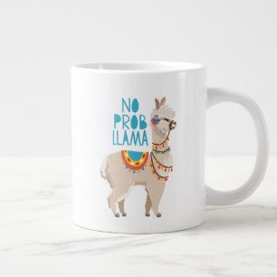 Inget Prob Llama Jumbo Mugg
