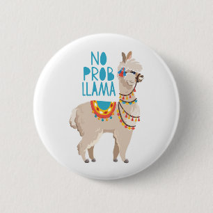 Inget Prob Llama Knapp