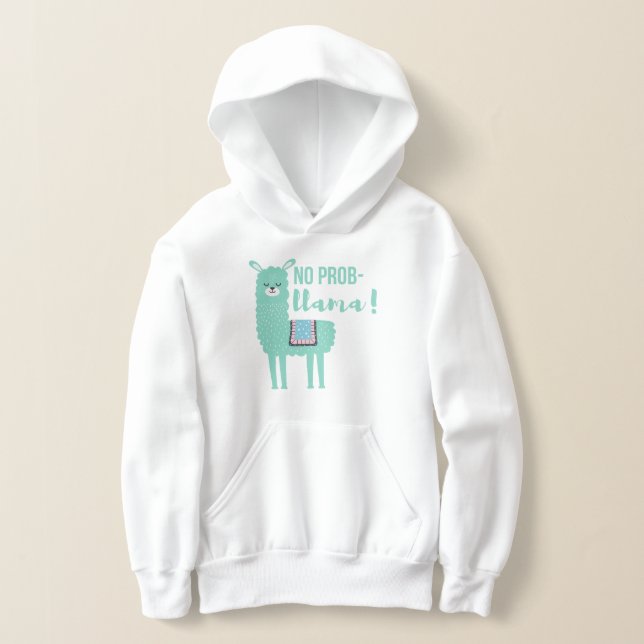 Inget prob-llama t shirt (Laydown)
