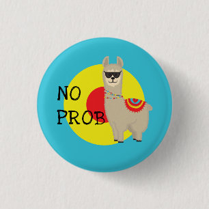 Inget problem (ingen probLlama) Knapp
