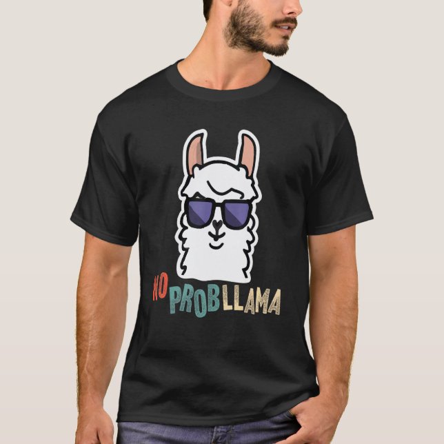 Inget problem Lama T Shirt (Framsida)