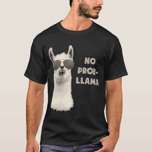 Inget Problem Llama T-shirt (Framsida)
