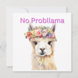 INGET PROBLLAMA - NÄR DU HAR JESUS-KORT INBJUDNINGAR