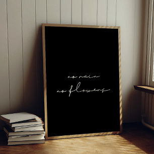 Inget regn på blommor poster