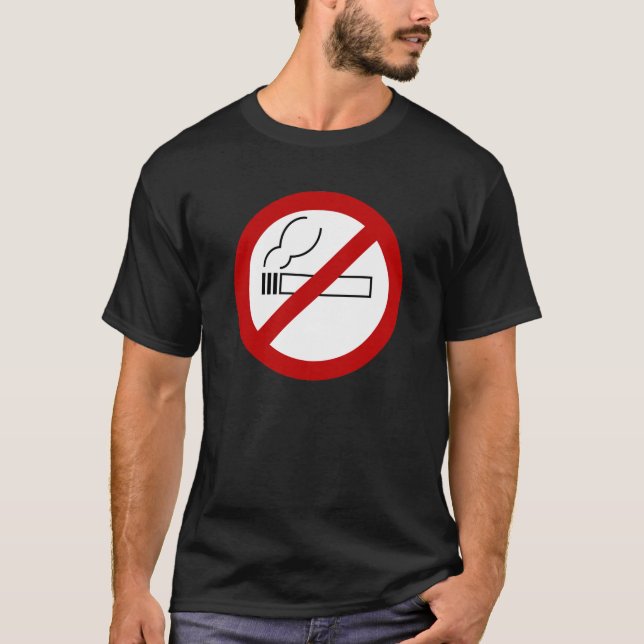Inget - röka t-shirt (Framsida)