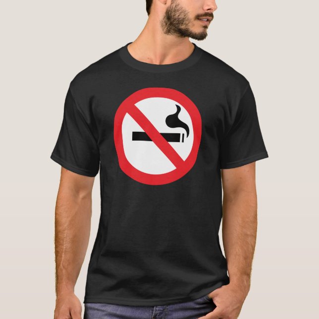 Inget - röka t-shirt (Framsida)