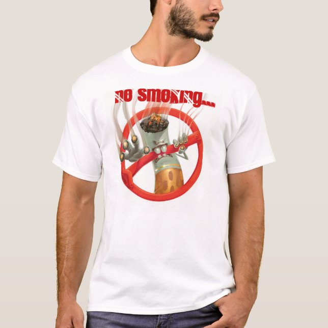 inget - röka tee shirt (Framsida)