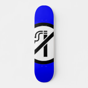 Inget rökskateboard mini skateboard bräda 18,7 cm