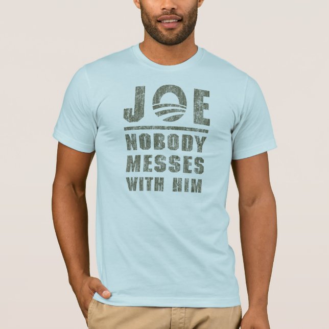 Inget rörar med JOE BIDEN T-shirt (Framsida)