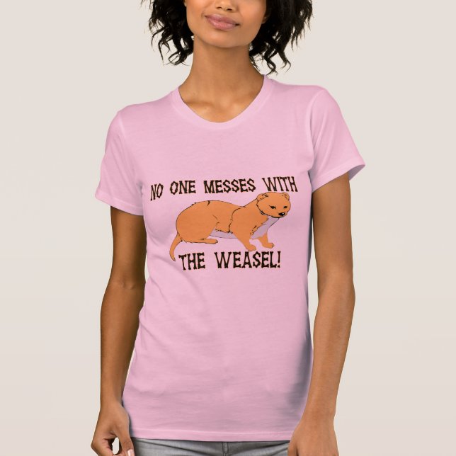Inget rörar med vesslan tee (Framsida)