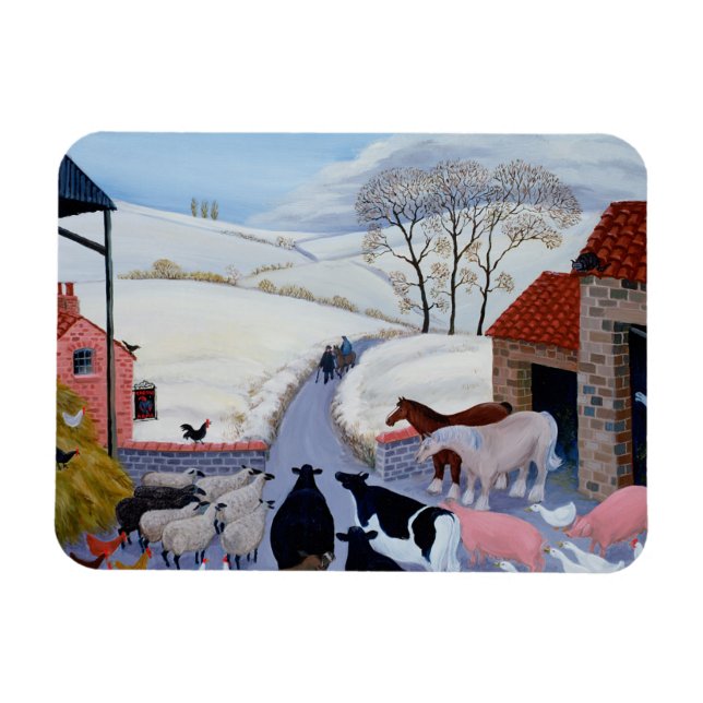 Inget rum vid ingången magnet (Horisontell)