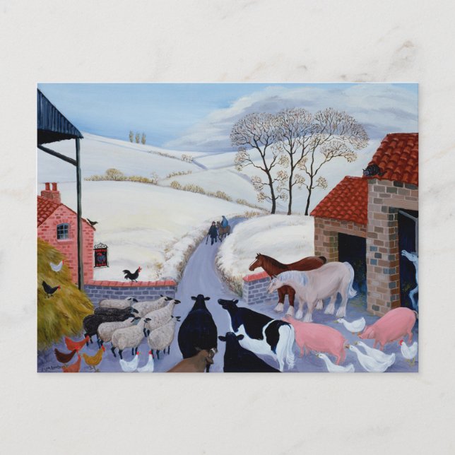 Inget rum vid ingången vykort (Framsida)