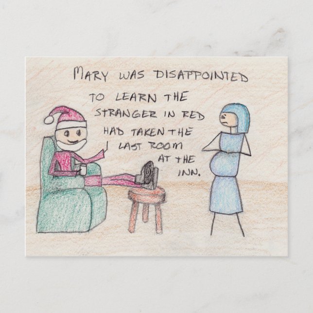 "Inget rum vykort på för gästgivargården" (Framsida)