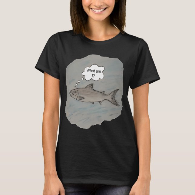 Inget Sådant Som En Fisk T Shirt (Framsida)
