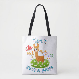 INGET sak SOM BARA LLAMA Tygkasse