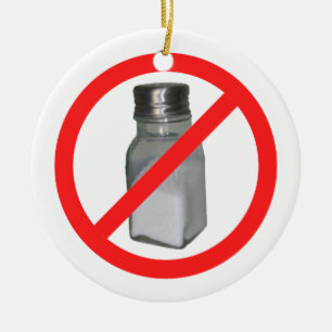 Inget salt julgransprydnad keramik
