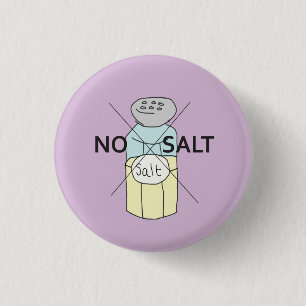 Inget Salt-märke Knapp