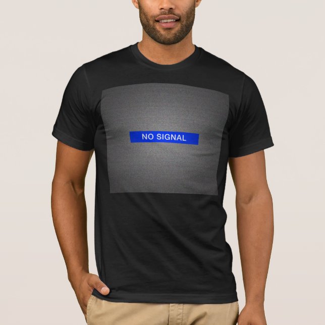 Inget signalera t-shirt (Framsida)