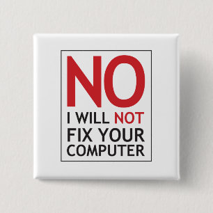 Inget ska jag inte knipan din dator knapp