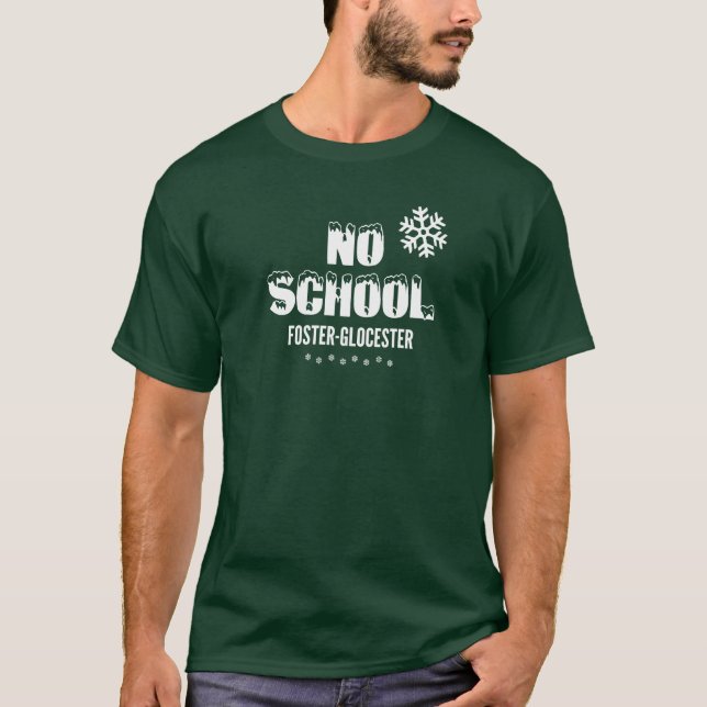Inget skola Vårdar-Glocester manar T-tröja (2013) Tee Shirt (Framsida)
