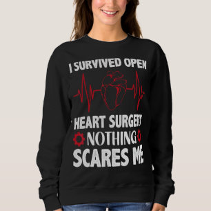 Inget Skrämmer mig att gå förbi öppen hjärtoperati T Shirt