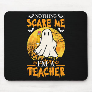 Inget Skrämmer mig att jag är en Roligt Halloween Musmatta