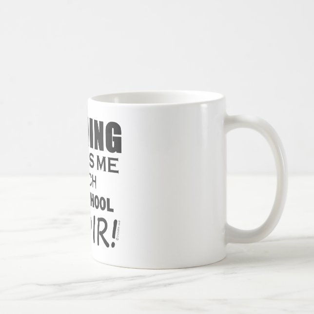 Inget Skrämmer mig High School Choir-kopia Kaffemugg (Höger)