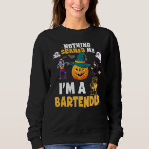 Inget skrämmer mig jag är en bartender du kan inte t shirt
