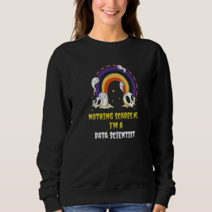Inget skrämmer mig, jag är en dataforskare t shirt
