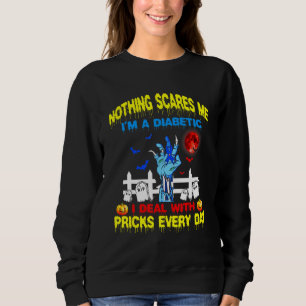 Inget Skrämmer mig om jag har en diabetiker som ja T Shirt