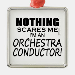 Inget Skrämmer mig Orchestra Conductor Julgransprydnad Metall