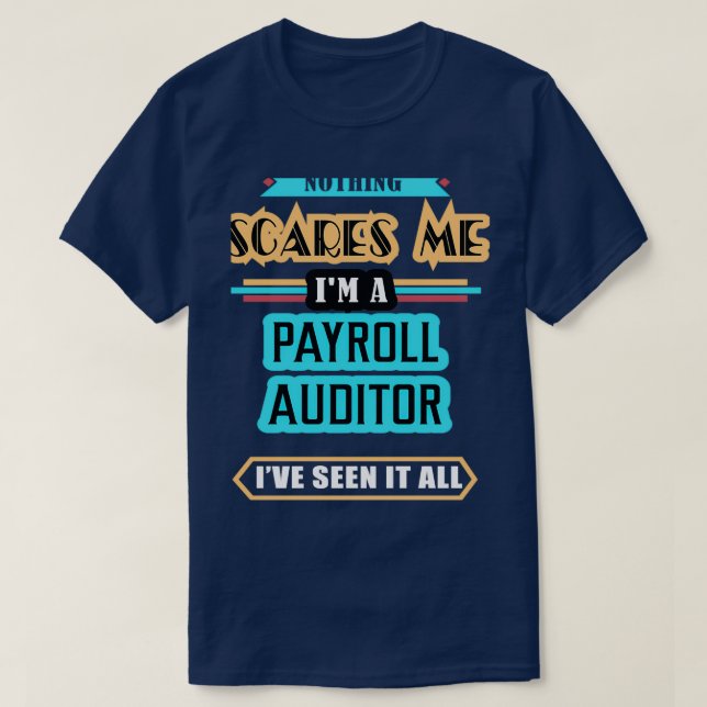 Inget Skrämmer mig T Shirt (Design framsida)