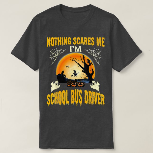 Inget skrämmer mig t shirt (Design framsida)
