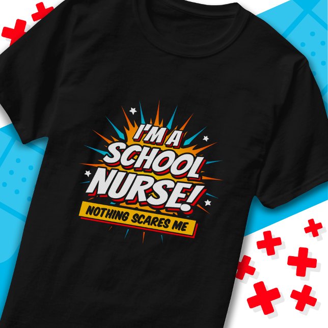 Inget Skrämmer min skolsjuksköterskeuppskattning T Shirt (Skapare uppladdad)